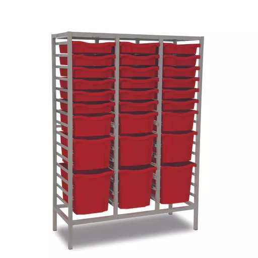 Combination Unit -33 tray s 18 single trays, 3 double trays, 3 triple ...