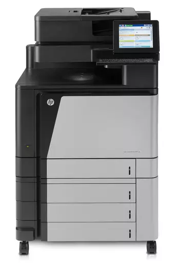 HP Color LaserJet Enterprise Flow MFP M880z, Print, copy, scan, fax, 200-sheet ADF; Front-facing USB printing; Scan to email/PDF; Two-sided printing