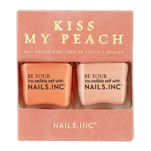 Nails Inc Kiss My Peach Duo Kit