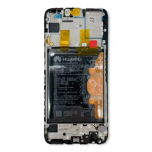 LCD Screen Assembly + Battery (Service Pack) (Black) - Huawei P Smart (2019)
