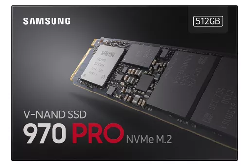 Samsung 970 PRO M.2 512 GB PCI Express 3.0 V-NAND MLC NVMe