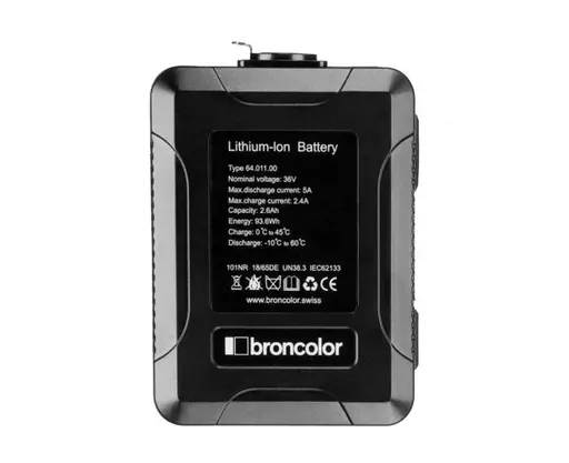 Broncolor Li-Ion Battery 36 V XLR for LED F160