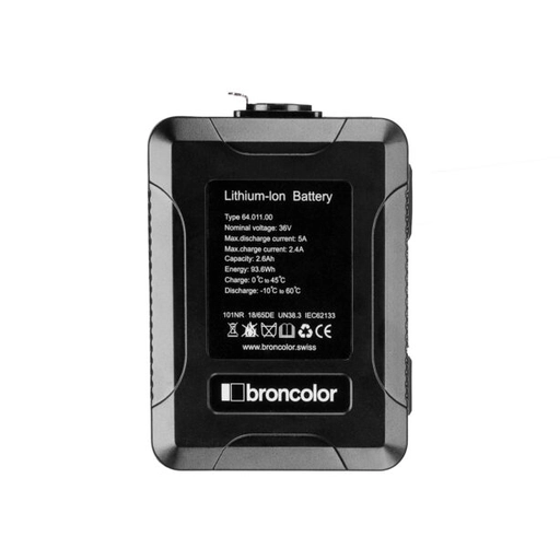 Broncolor Li-Ion Battery 36 V XLR for LED F160