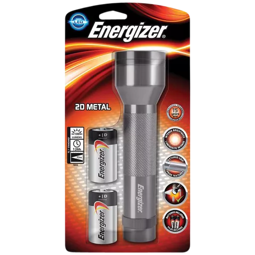 ENERGIZER LED Value Metal 2D Torch