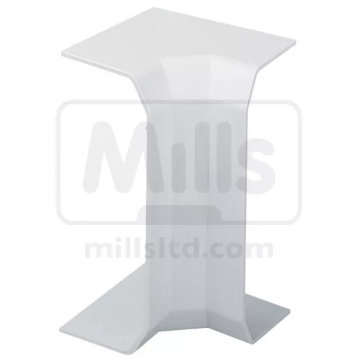 Mono Plus 20 3 Compartment Dado Trunking Internal Bend EIB20WH