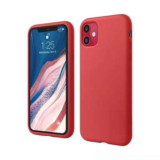Silicone for iPhone 12 & iPhone 12 Pro - Red
