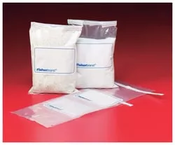 Sampling Bags with Flat-Wire Closures, Sterile, Each