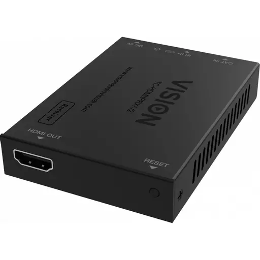 Vision TC-HDMIIPTX/V2 AV extender AV transmitter Black