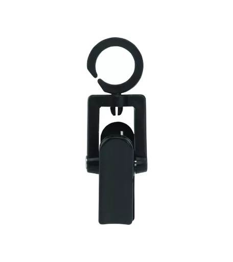 Black Mini Swivel Peg Clip - Box of 100