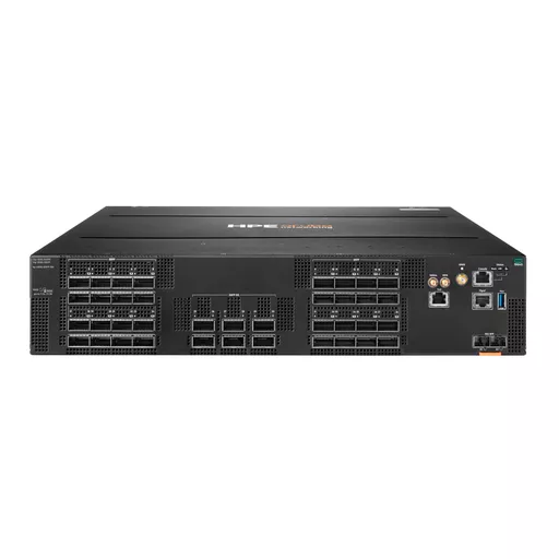 HPE Aruba Networking CX 10040 32p QSFP28 100G 6p QSFP-DD 400G Back-to-Front 4xFan 2xPSU AC TAA Bdl