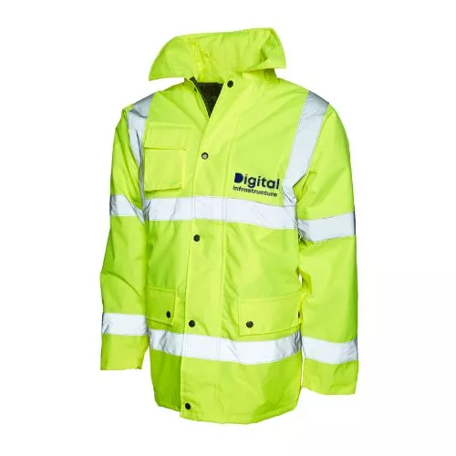 Digital Infrastructure Ltd Hi Viz Winter Coat