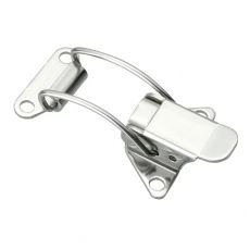 Spring Latch With Catch Plate In Stainless Steel L=66mm