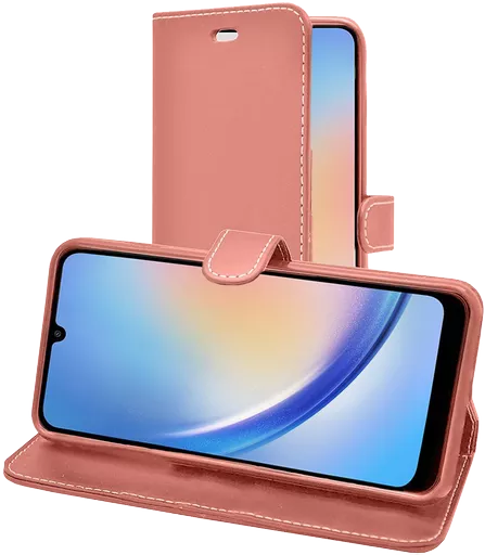 Wallet for Galaxy A34 5G - Rose Gold