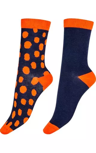 Pretty Polly Navy Spot Socks.jpg