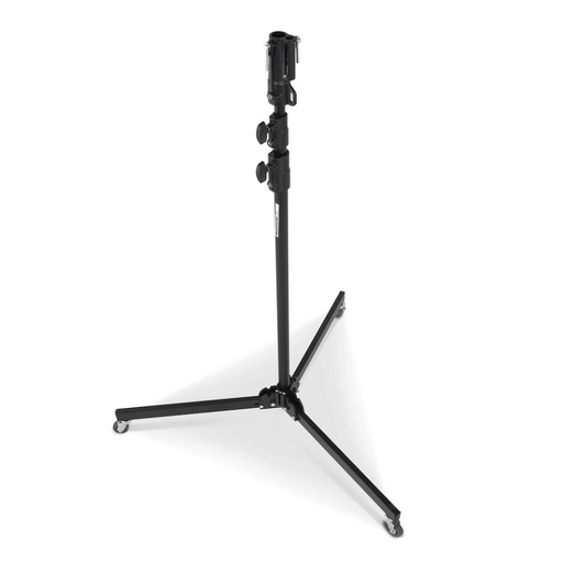 Black Aluminium 3-Section Studio Stand