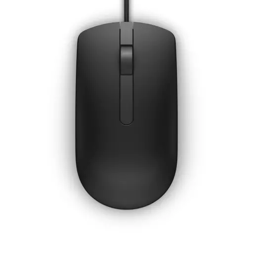 DELL MS116 mouse Ambidextrous USB Type-A Optical 1000 DPI