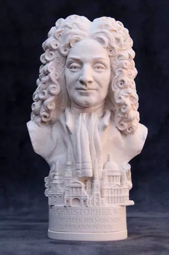 Christopher Wren Bust