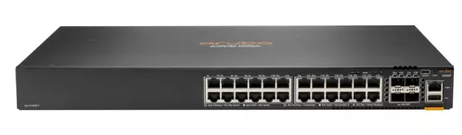 Aruba CX 6200F 24G Class-4 PoE 4SFP+ 370W Managed L3 Gigabit Ethernet (10/100/1000) Power over Ethernet (PoE) 1U