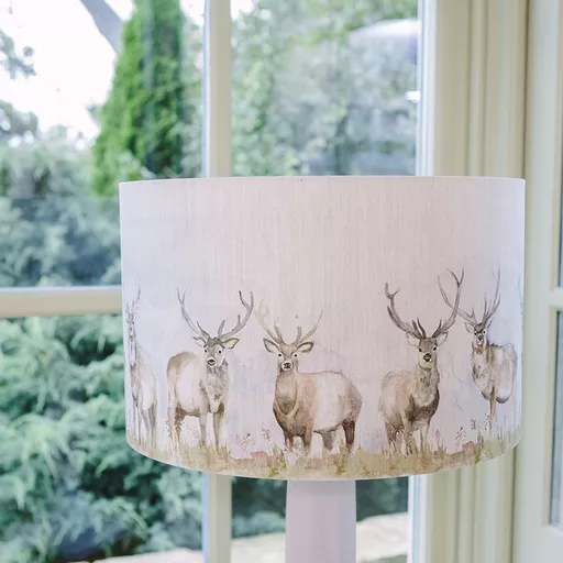 Moorland Stag Lamp Shade