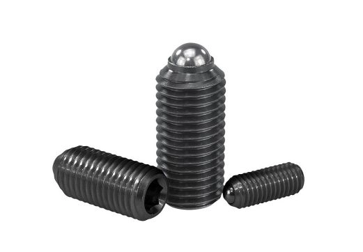 K0315 - Spring Plungers With Hexagon Socket And Ball In Steel