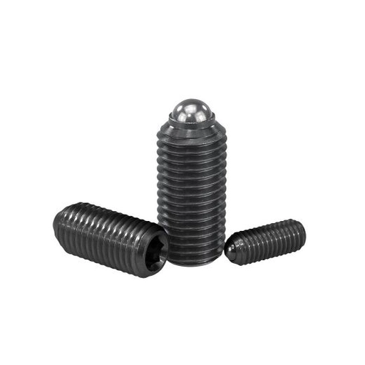 K0315 - Spring Plungers With Hexagon Socket And Ball In Steel