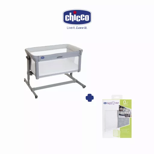 Chicco Next2Me Dream Evo Bundle in Grey