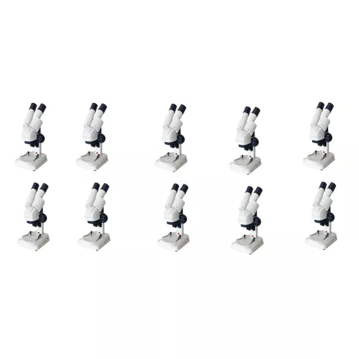 DuraLab DS-20 Classic Stereo Microscope Set Of 10