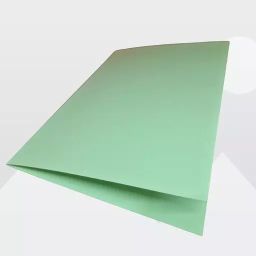 Pastel Green Colour 240gsm A4 Pre Scored Card Blanks (Folds to A5)