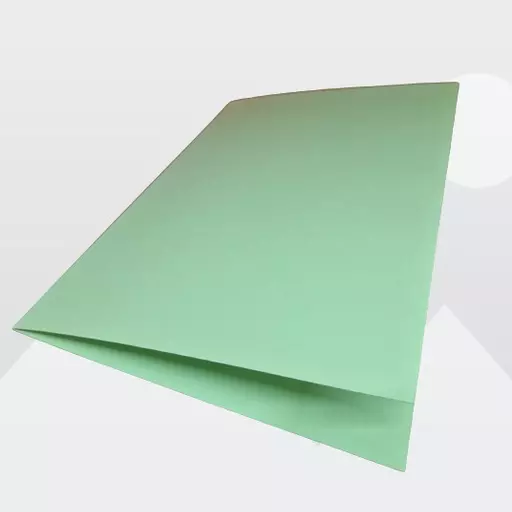 Pastel Green Colour 240gsm A5 Pre Scored Card Blanks (Folds to A6)