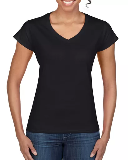 Softstyle® Ladies' V-Neck T-Shirt
