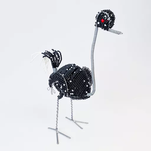 Beadwork Ostrich