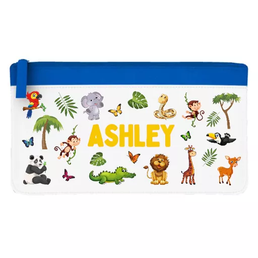 Jungle Personalised Pencil Case