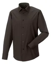 Men's Long Sleeve Easy Care Fitted Shirt