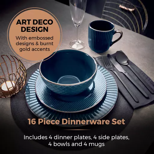 Empire 16 Piece Dinnerware Set Dinnerware Tower Housewares