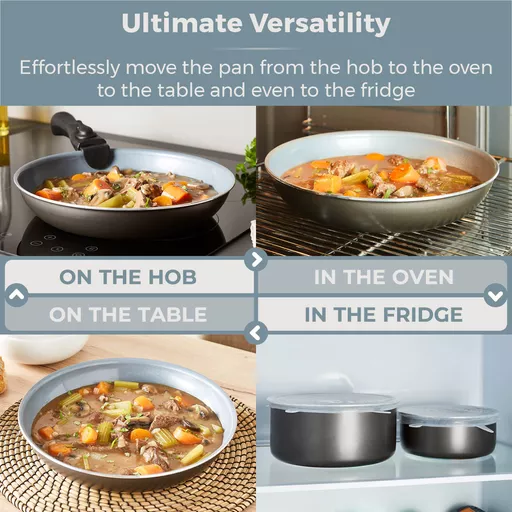 Freedom 7 Piece Cookware Set with Detachable Handle