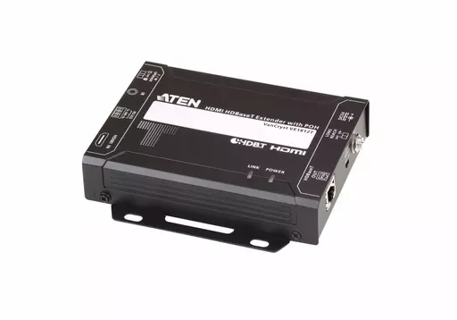Aten VE1812R-AT-E AV extender AV receiver Black