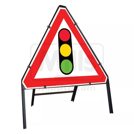 Traffic Signals Ahead Sign 750mm