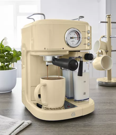 Swan Retro Semi Auto Espresso Machine
