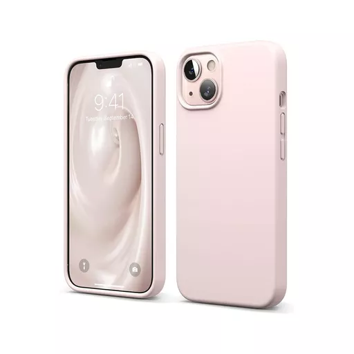 Silicone for iPhone 13 - Pink