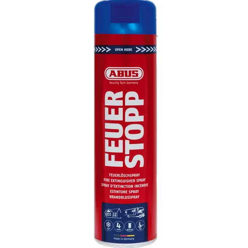ABUS AFS625 Firestop Fire Extinguisher - Foam 625ml