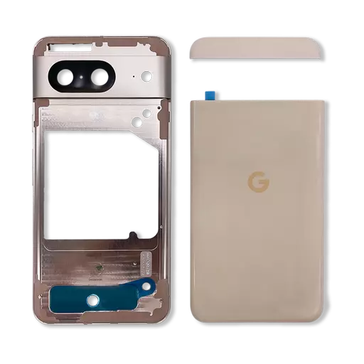 Back Housing (Rose) (RECLAIMED) - For Google Pixel 8