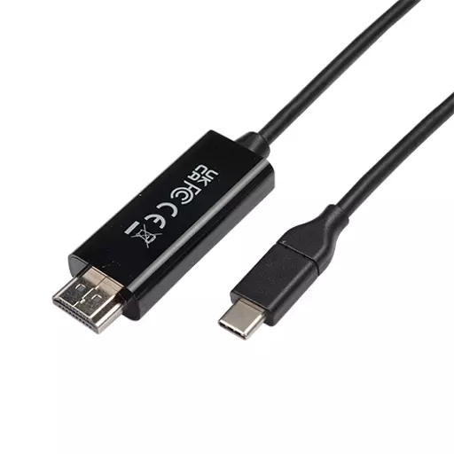 V7 V7UCHDMI-1M video cable adapter USB Type-C 3.2 Gen 1 HDMI Black