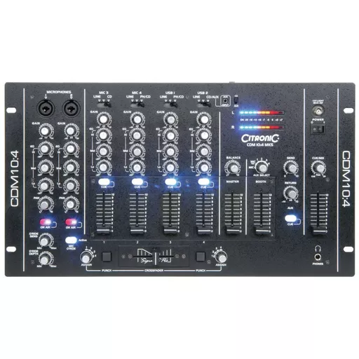 Citronic CDM10:4 4 Channel USB Mixer