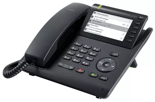 Unify OpenScape Desk Phone CP600E IP phone Black TFT