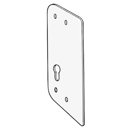KICKSTOP AT3EU Extra Long Anti-Thrust Plate To Suit Euro Deadlocks