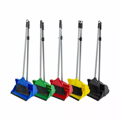 LOBBY DUST PAN AND BROOM SET
