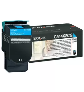 Lexmark C544X2CG Toner cyan, 4K pages ISO/IEC 19798 for Lexmark C 544/546