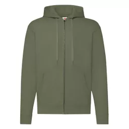 Men's Classic Hooded Sweat Jacket
