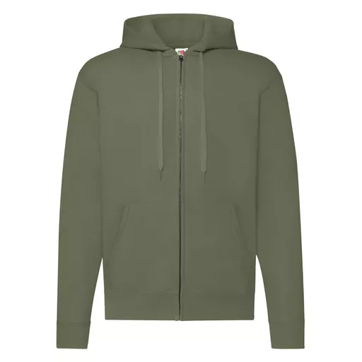 Men's Classic Hooded Sweat Jacket