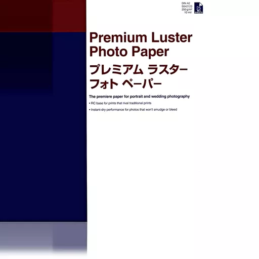 Epson Premium Luster Photo Paper, DIN A2, 250g/m², 25 Sheets